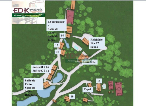 Imagem 25 de 25 de Pousada Com 20 Dormitórios À Venda, 3000 M² Por R$ 12.500.000,00 - Cajamar - Cajamar/sp - Po0002