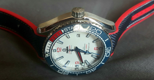 Reloj Compat/ Seamaster Planet Ocean 600 Autom Opc Full/ Set Negro O Rojo O Gris Combinados Negro /azul Rojo O Naranja Y Plata Negro O Blanco O Gris