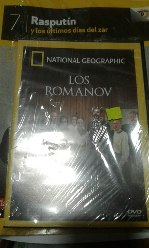 Revista Y Dvd Los Romanov National Geographic Coleccion 