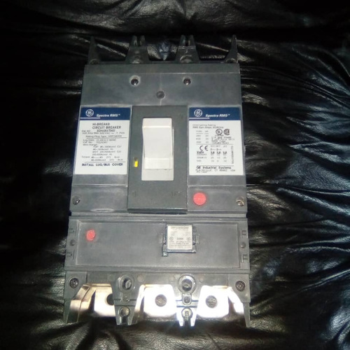 Breaker 3x400 A General Electric Spectra Rms Sgha36at0400