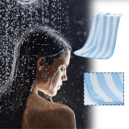 1 Toalla Velvet Dry Creative Towel Para El Cabello Y La Play