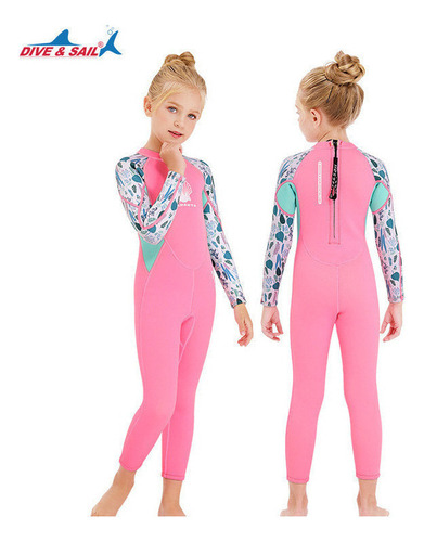 Para Lh Traje Neopreno Cálido 2,5 Mm Para Niños //