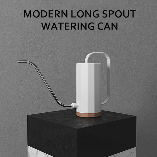 Regadera Moderna De 1,2 L Con Caño De Acero Inoxidable Para