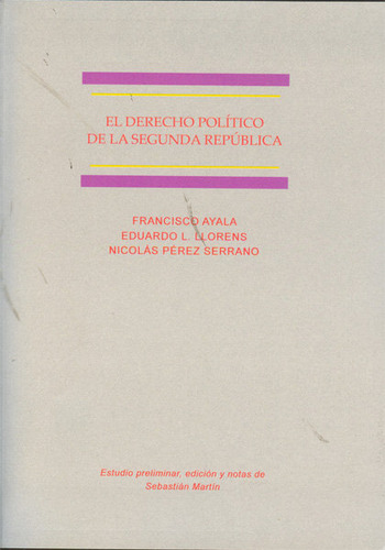 El Derecho Político De La Segunda República