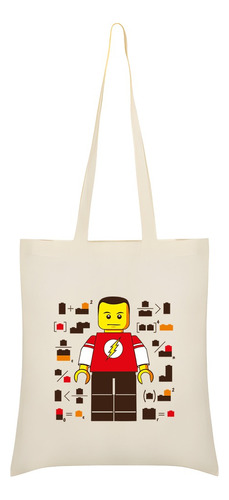 Bolsa Totebag The Big Bang Theory - Sheldon Cooper Lego