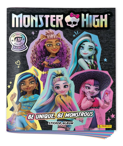 Álbum Panini Monster High + 4 Sobres