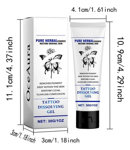 Crema De Eliminación Permanente Rápida Y Eficaz