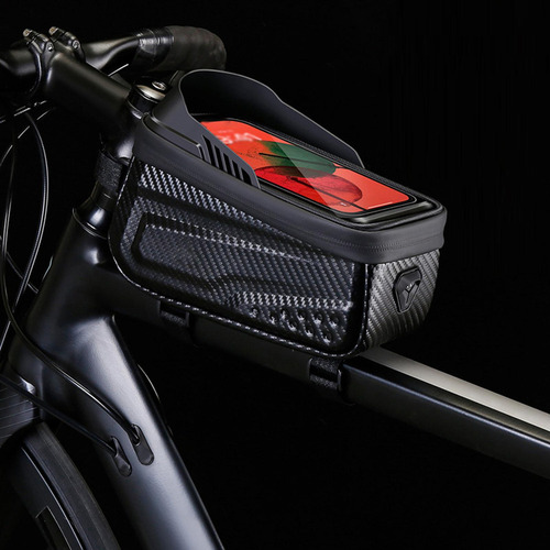 Bolsa De Marco Frontal Para Teléfono De Bicicleta, Bolsa De