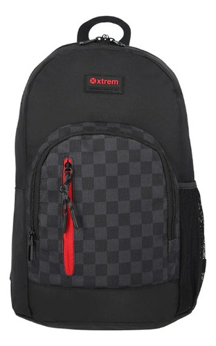 Mochila Grande Nueva Original Samsonite Xtrem Austin Con Cierres Para Candado Negro Liso
