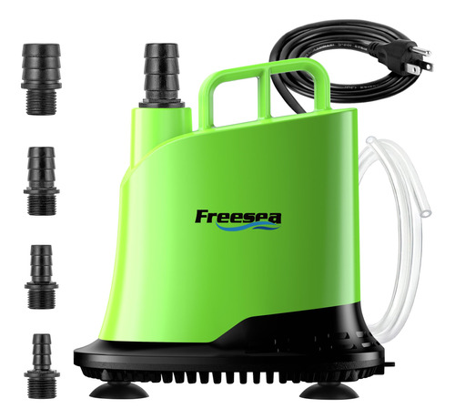 Freesea Bomba De Agua Sumergible Para Fuente: 700 Gph 40w Pe