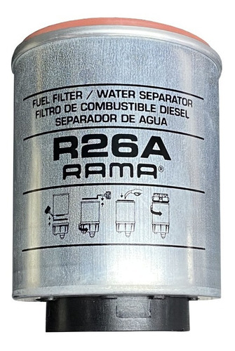 R26a Filtro De Combustible Separador De Agua