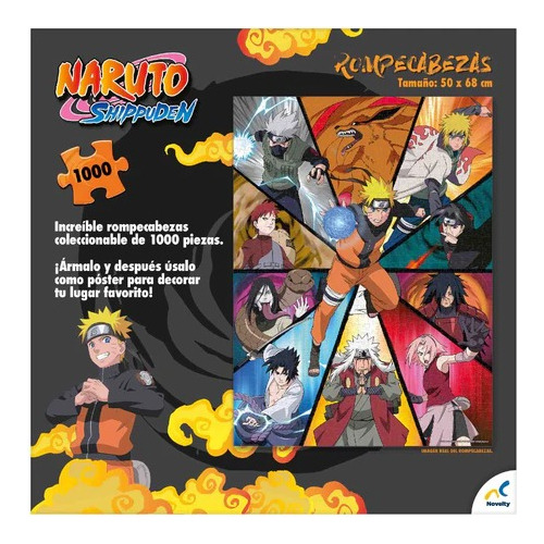 Rompecabezas Collage Naruto Pain, Akatsuki Nagato Kurama