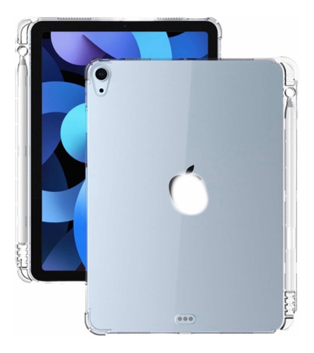 Estuche Silicona Transparente Para  iPad Air 4 -10,9