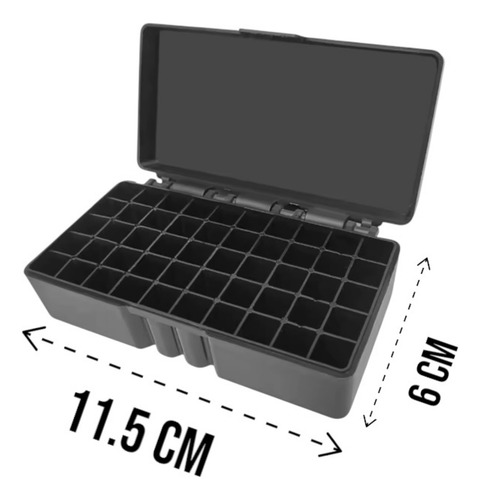Caja De Municiones 9 Mm 50 Rondas