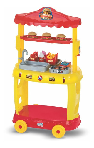 Lanchonete Food Truck Burguer Hamburgueria 8080 - Magic Toys