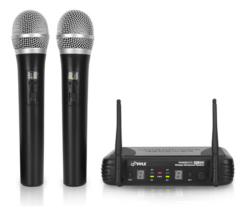 Pyle Professional Wireless Handheld Microphone System Dual 2