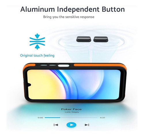 Jidihu Capa De Tpu Bicolor Para Samsung Galaxy A25 5g