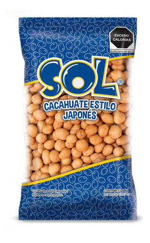Cacahuate Japones Sol 1 Kg