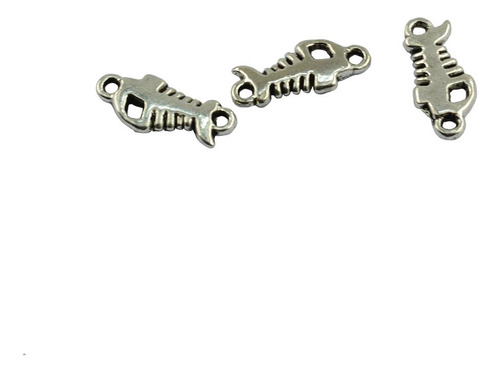 100pcs De Colgante Filigrana De Plata Forma Forma Forma De