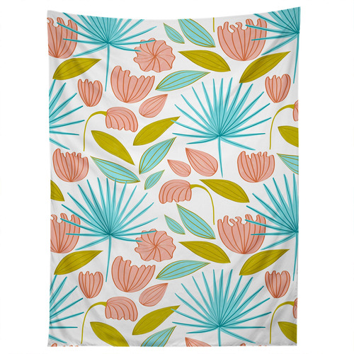 Society6 69433-tapsma 83 Tapiz Floral Divino De Naranjas, 50