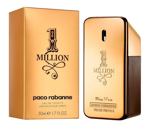 Perfume Hombre Paco Rabanne 1 Million Edt 50ml