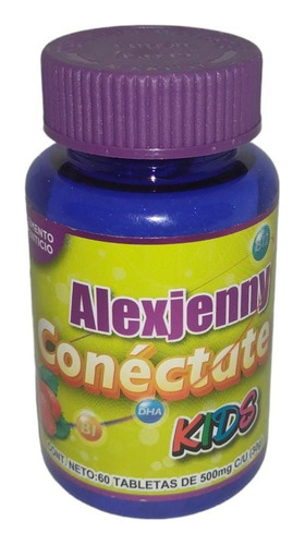 Conéctate Kids Alexjenny Suplemento Alimenticio 60 Tab. Sabor Fresa