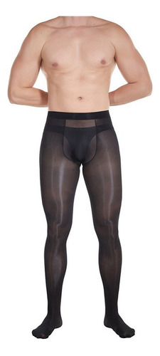 Medias Sexys Transparentes Y Brillantes Para Hombre