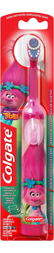 Cepillo De Dientes Eléctrico Colgate Kids, Trolls, Extra Sua