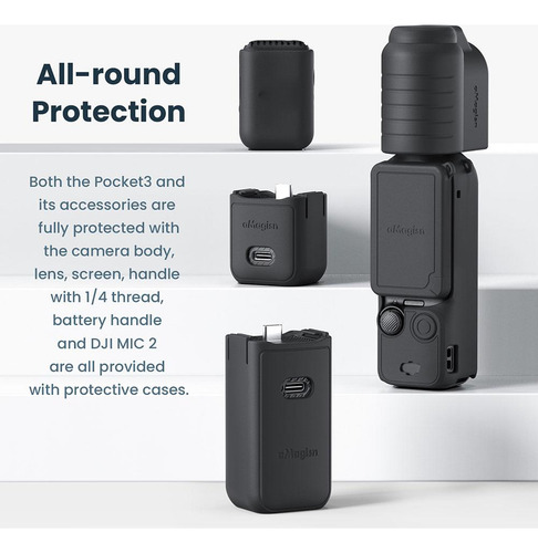 Funda Protectora De Silicona Para Cámara Deportiva Dji Osmo