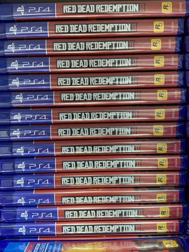 Red Dead Redemption 2 Mídia Física - Ps4