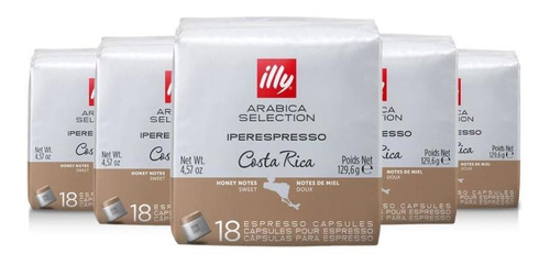 90 Cápsulas, Café Selection, Costa Rica Illy Iperespresso