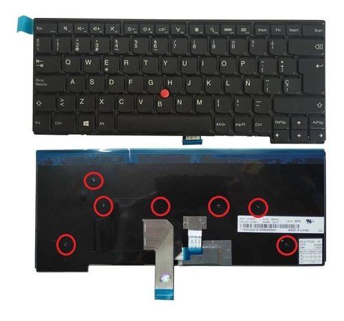 Teclado Lenovo Thinkpad T431s T440 T440e T440p T440s T450 T.