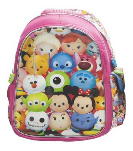 Mochila Espalda 16puLG. Disney Tsum Tsum Zu310 Mundo Manias