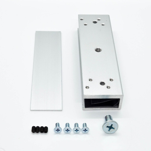 Imagen 3 de 9 de Herrajes U Cerradura Electromagnética De 350lbs, U180