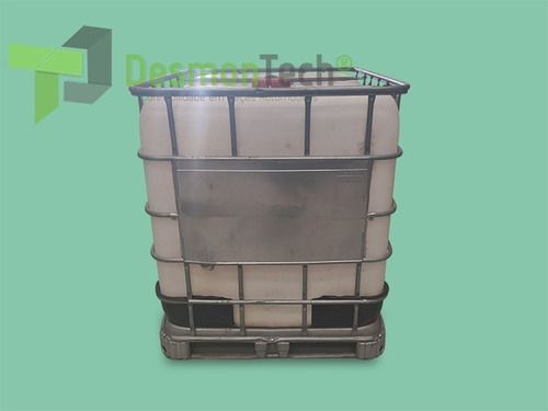 Reservatório Container Ibc Com Palete Em Aço 1000 Litros