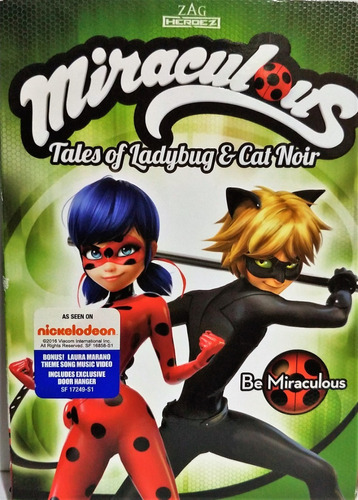 Miraculous: Tales Of Ladybug & Cat Noir Tv Show 7 Episodios