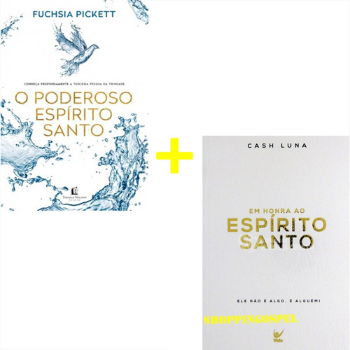 Kit Em Honra Ao Espírito Santo + O Poderoso Espírito Santo