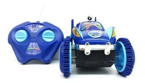 Imagem 4 de 8 de Carrinho Controle Super Manobra Pj Masks Menino Gato Candide