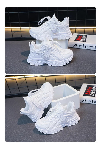 Zapatos Casuales De Malla Transpirable Para Papá, Zapatillas