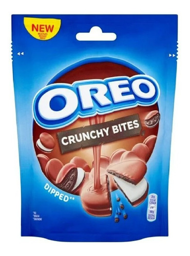 Galletas Oreo Crunchies Cubiertas De Chocolate Con Relleno