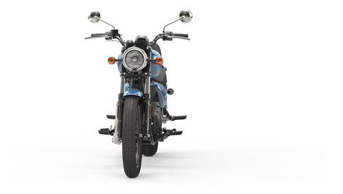 Imagen 6 de 18 de Royal Enfield Meteor 350 Stellar Azul Reserva Inmediata