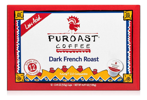 Puroast Cápsulas Café Bajo Ácido