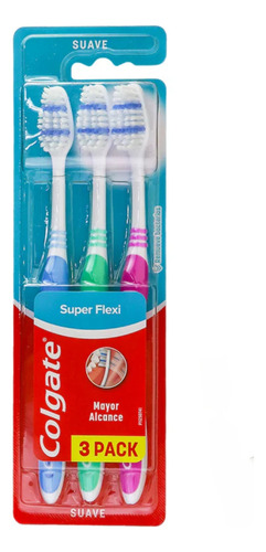 Cepillo Colgate Con 3 Piezas