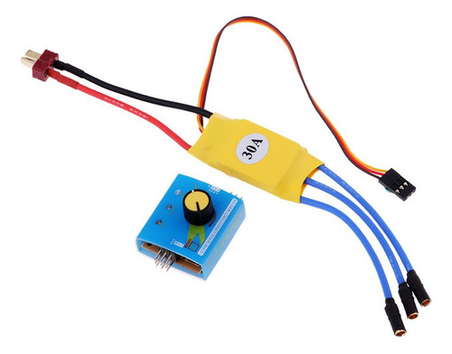 Gift 30a Rc Controlador De Sin Escobillas Esc + Servo Para