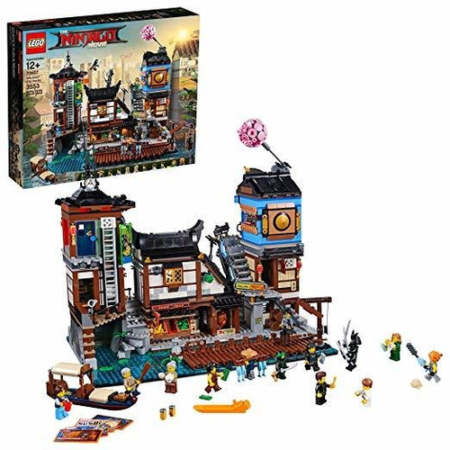 Los Muelles De Lego Ninjago Película Ninjago City 70657 Kit 
