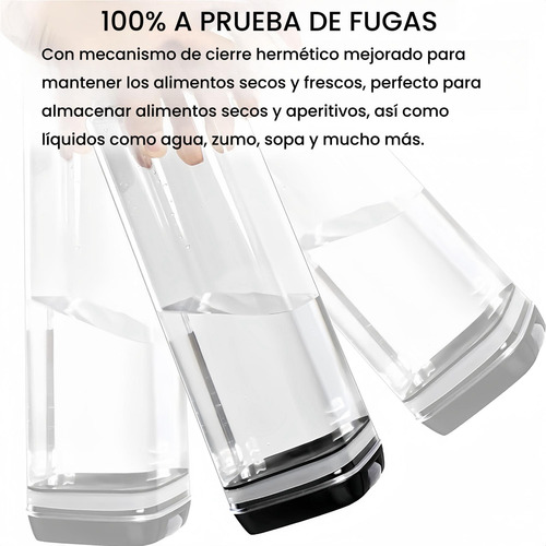 Recipientes Herméticos De Almacenamiento De Cocina Set 7 Pz