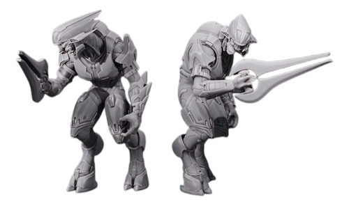 Rtas 'vadum Elite Halo 2 Y 3,wargames Y Modelismo 32mm (Usado)