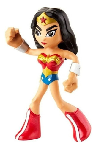 Mujer Maravilla 10cm Bendy Liga De La Justicia Dc Comics Ub