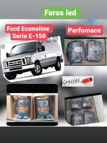 Faros Led Ford Econoline / Performace/ Serie E-150