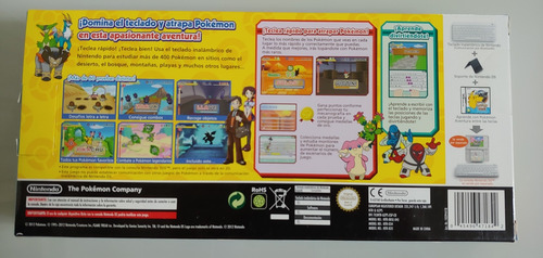 Pokémon Aventura Entre Las Teclas Teclado + Jogo Kit N O V O